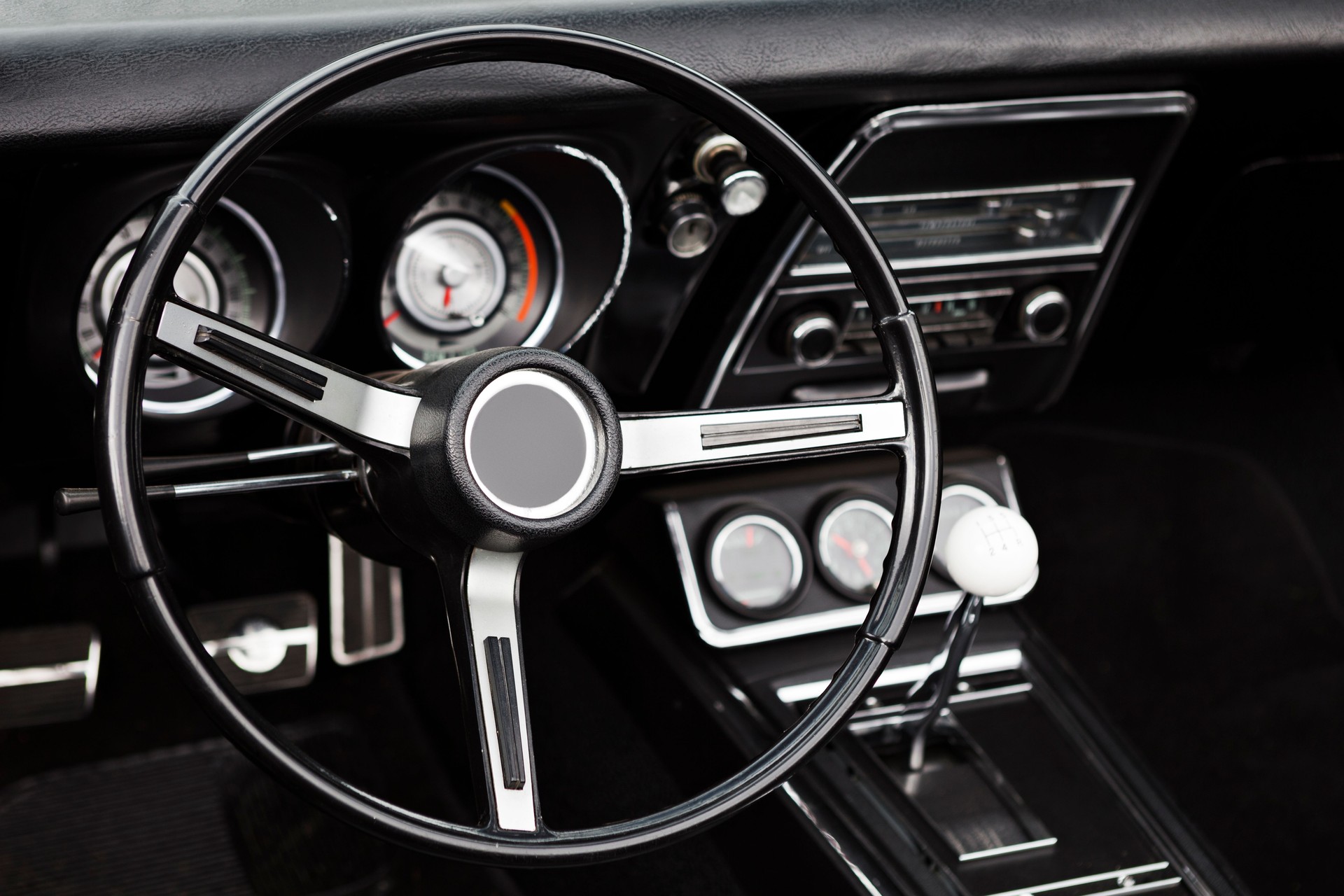 1968 Automobile Steering Wheel